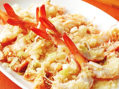 蒜蓉大虾garlic flavoured prawn (1)